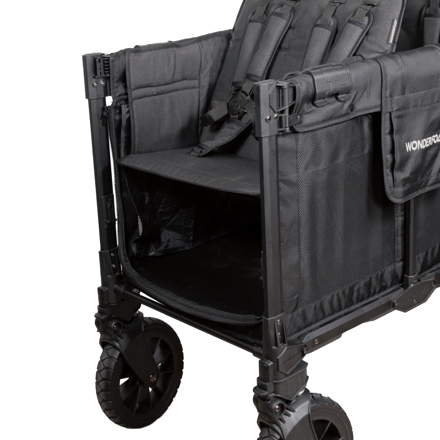Easy Access with Removable Front and Rear Frame