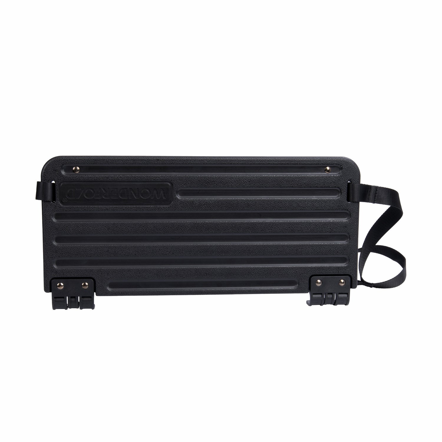 Detailed view of the front of the Buddy Board accessory designed for WonderFold W2 and W4 stroller wagons